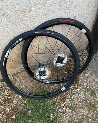 Ruote Complete Bici Corsa DT SWISSE Spline