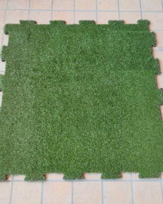 Tatami in erba sintetica antitrauma