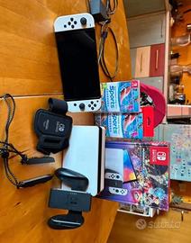 Nintendo swich oled con Nintendo sport e garanzia