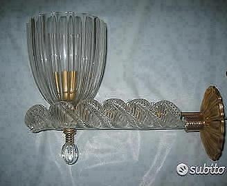 1950 Appliques Venini numero 6 AUTENTICHE