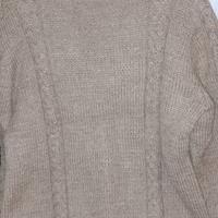 Maglione in lana marrone 