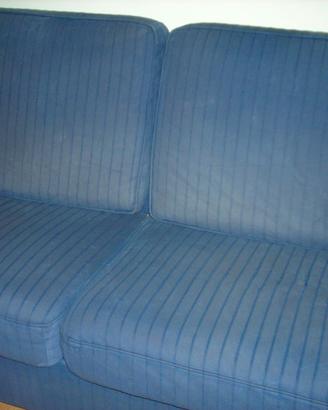 DIVANO LETTO POLTRONE & SOFA' 3 POSTI CM.210 BLU