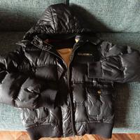 bomber in vera piuma d'oca