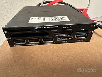 Lettore schede SD e micro  ed altre  con porte USB