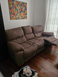 divano 3 posti 2 recliner mondo convenienza "seych