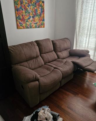 divano 3 posti 2 recliner mondo convenienza "seych