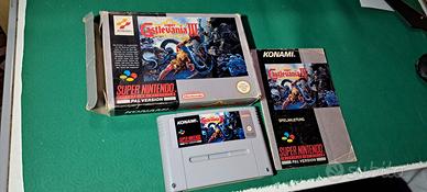 Super Castlevania IV SNES PAL Originale CIB PALNOE