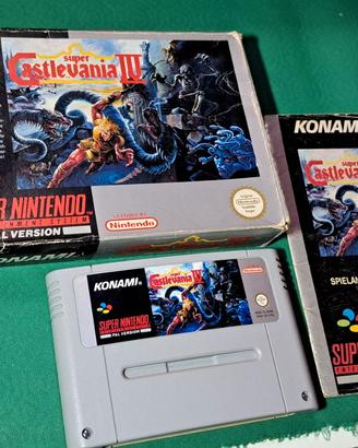 Super Castlevania IV SNES PAL Originale CIB PALNOE