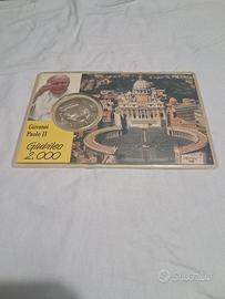 Medaglia Commemorativa Giubileo 2000 - RARA