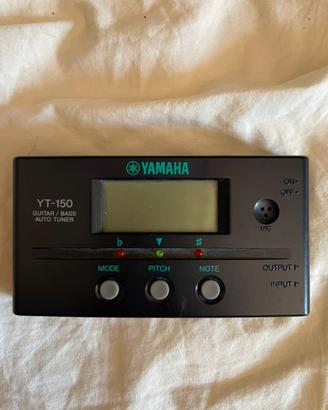 Yamaha YT-150 accordatore per chitarra/basso