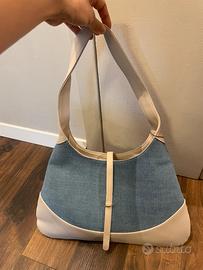 Borsa a tracolla in denim