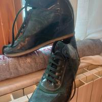 Scarpe geox pelle e camoscio
