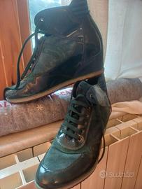 Scarpe geox pelle e camoscio