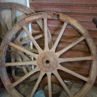 Ruote in legno 