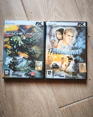 Giochi PC CD-ROM - Apache Havoc + Runaway