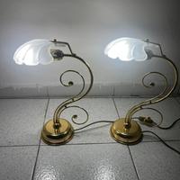 Coppia lampade vintage