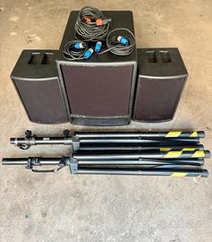 SR Pocket Two - SISTEMA AUDIO TRI-AMPLIFICATO 900W