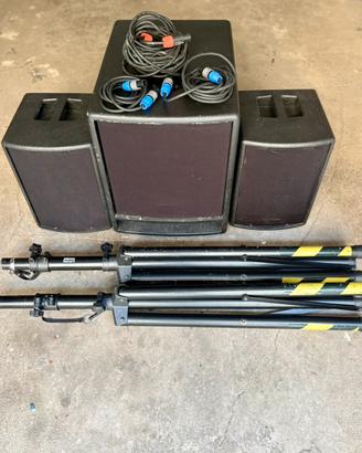 SR Pocket Two - SISTEMA AUDIO TRI-AMPLIFICATO 900W