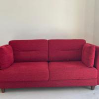 Divano Rosso - Made in Italy | Domingo Salotti