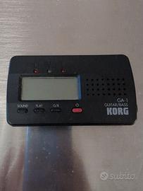 Korg accordatore basso/chitarra