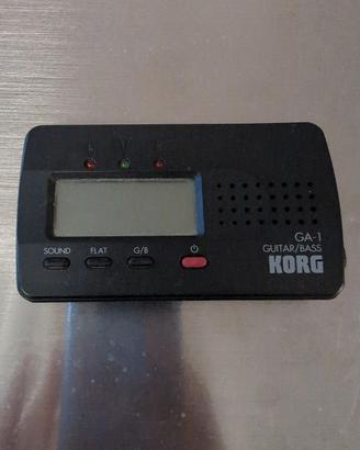 Korg accordatore basso/chitarra