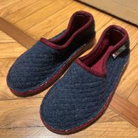 Pantofole Valle d’Aosta in feltro. Taglia 33