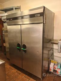 Frigorifero ZANUSSI inox professionale 2 ante