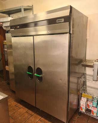 Frigorifero ZANUSSI inox professionale 2 ante