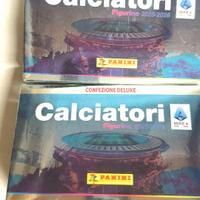 2 scatole figurine panini calciatori 2025 26