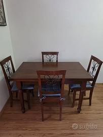 Tavolo da Pranzo + Sedie