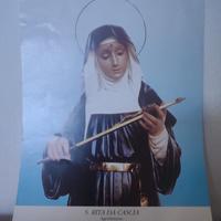 Santino grande di Santa Rita da Cascia Agostiniana