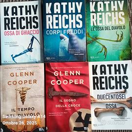 Jo Nesbo, Kathy Reichs, Glenn Cooper
