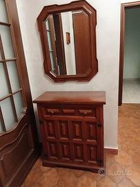 scarpiera e specchio 