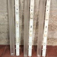 Plafoniera neon DISANO 120 cm anni 80