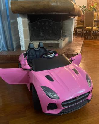 Macchina Jaguar per bambini con telecomando, macc