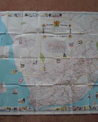 Carta SOUTH AFRICA + NATIONAL GEOGRAPHIC un secolo