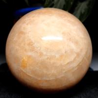 Sfera di Cristallo 4921g Minerale Calcite Arancio