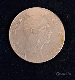 moneta 1940 Vitt Emanuele III 50c