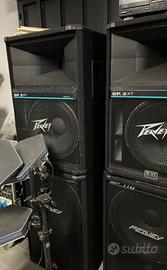 Impianto 3 vie Peavey 3600W made in USA mai usato