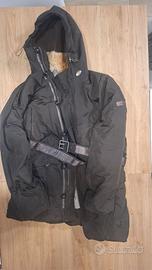 Parka Peuterey uomo XL – piuma d’oca, pelliccia na