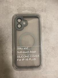 Cover apple iphone 16 plus effetto softtouch nuova