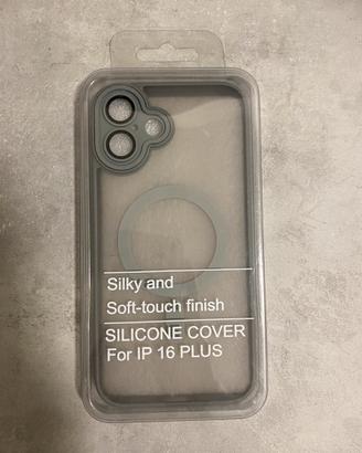 Cover apple iphone 16 plus effetto softtouch nuova