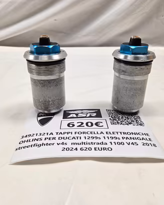 TAPPI FORCELLA ELETTRONIVHE OHLINS PER DUCATI PANI