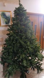 albero di natale 270cm con renna luminosa