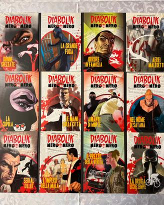 Lotto Diabolik Nero su Nero 1-16 completi