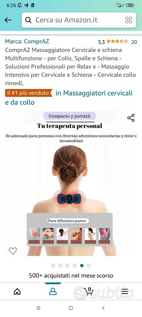 massaggiatore collo cervicale,spalle e schiena - Elettrodomestici In  vendita a Cosenza