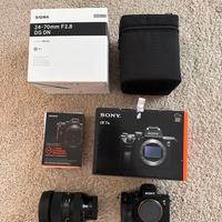 Sony Alpha 7iii + obiettivo 24-70