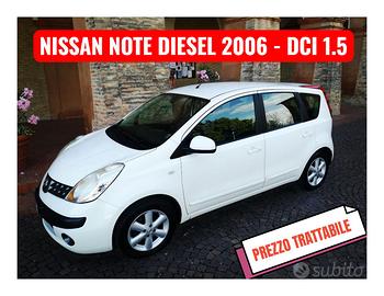 NISSAN NOTE 2006 - DIESEL