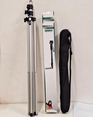 Cavalletti manfrotto e monopiede nuovo