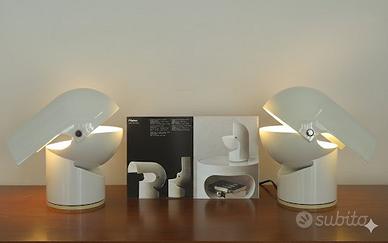 DUO ARTEMIDE PILEINO + CATALOGO 1973 RARISSIMO